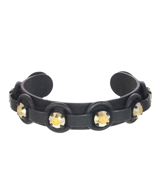 TOVA-Black Cuff Bracelet