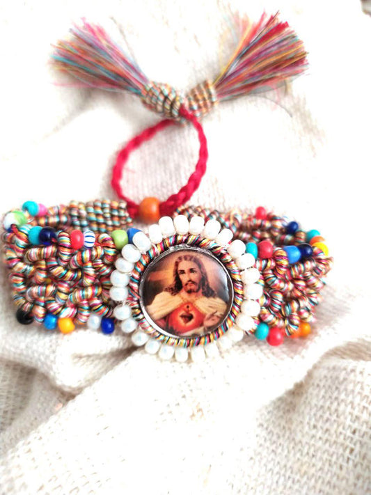 Pulsera en hijo religiosa- Colombia